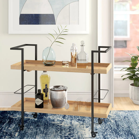 Emer Metal Bar Cart