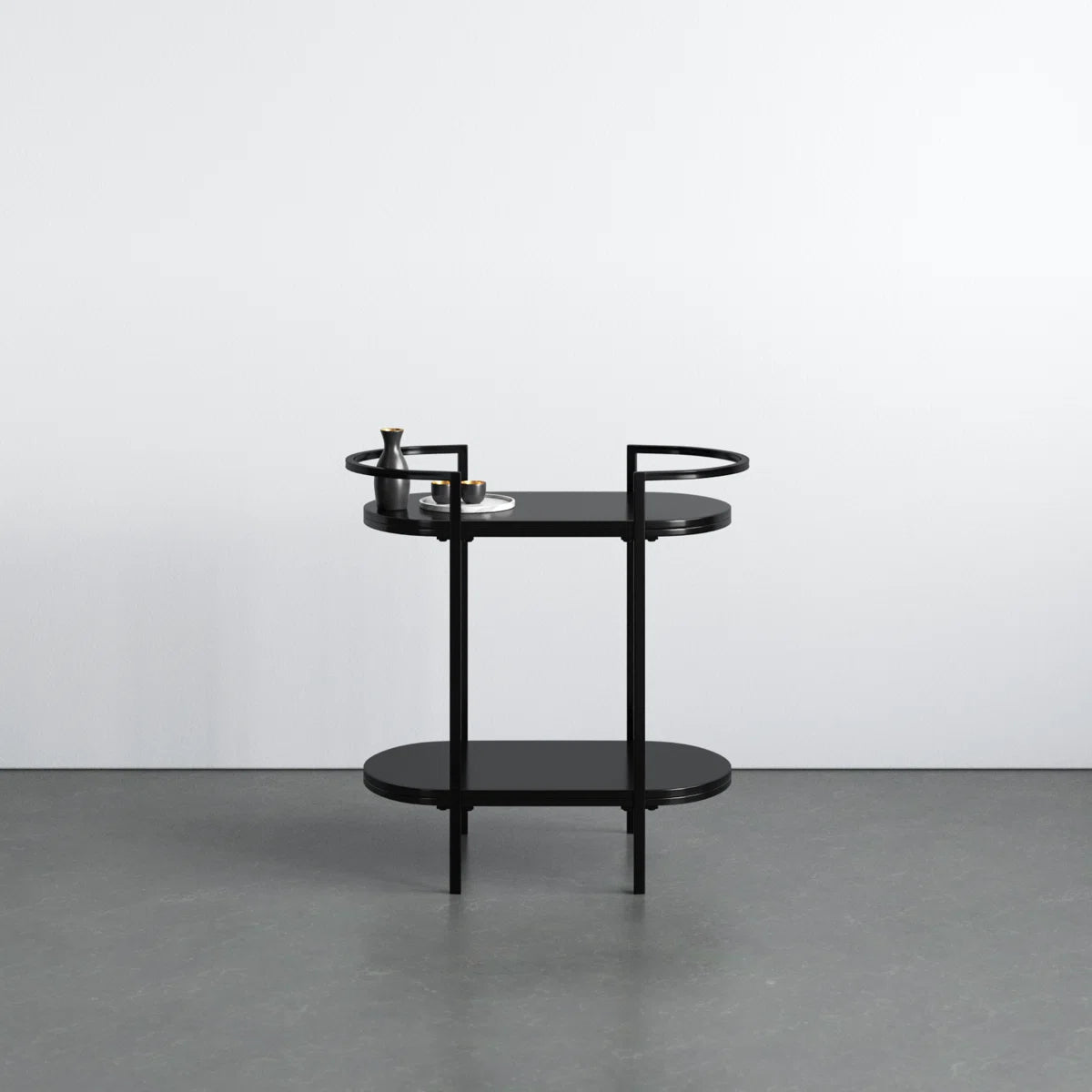 Staccato Metal Bar Cart